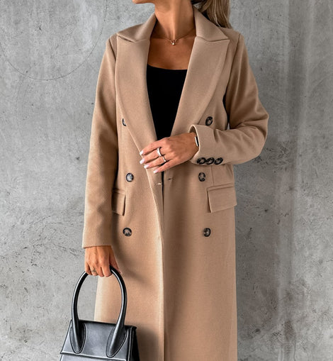 Fashion Casual Woolen Coat Women