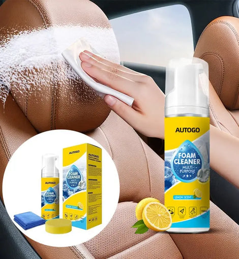Multi-Enzyme Foam Spray Cleaner,Heavy Duty Deep Cleaning House & Car Detailing Products, Stain Removal for Car Interior & Sofa,Summervibes Outdoorfun