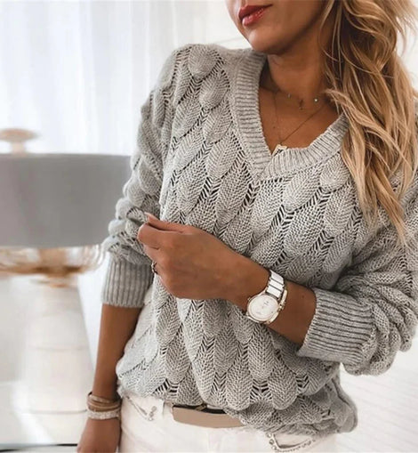 Thalia | Women'S V-Neck Sweater